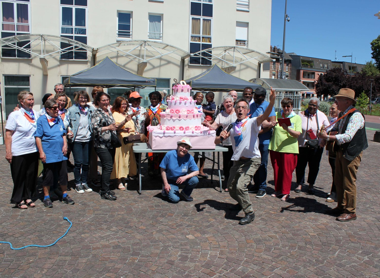 Grandes tablées des 80 ans