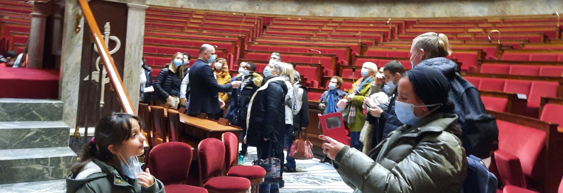 Visite de l'Assemblée ntionale